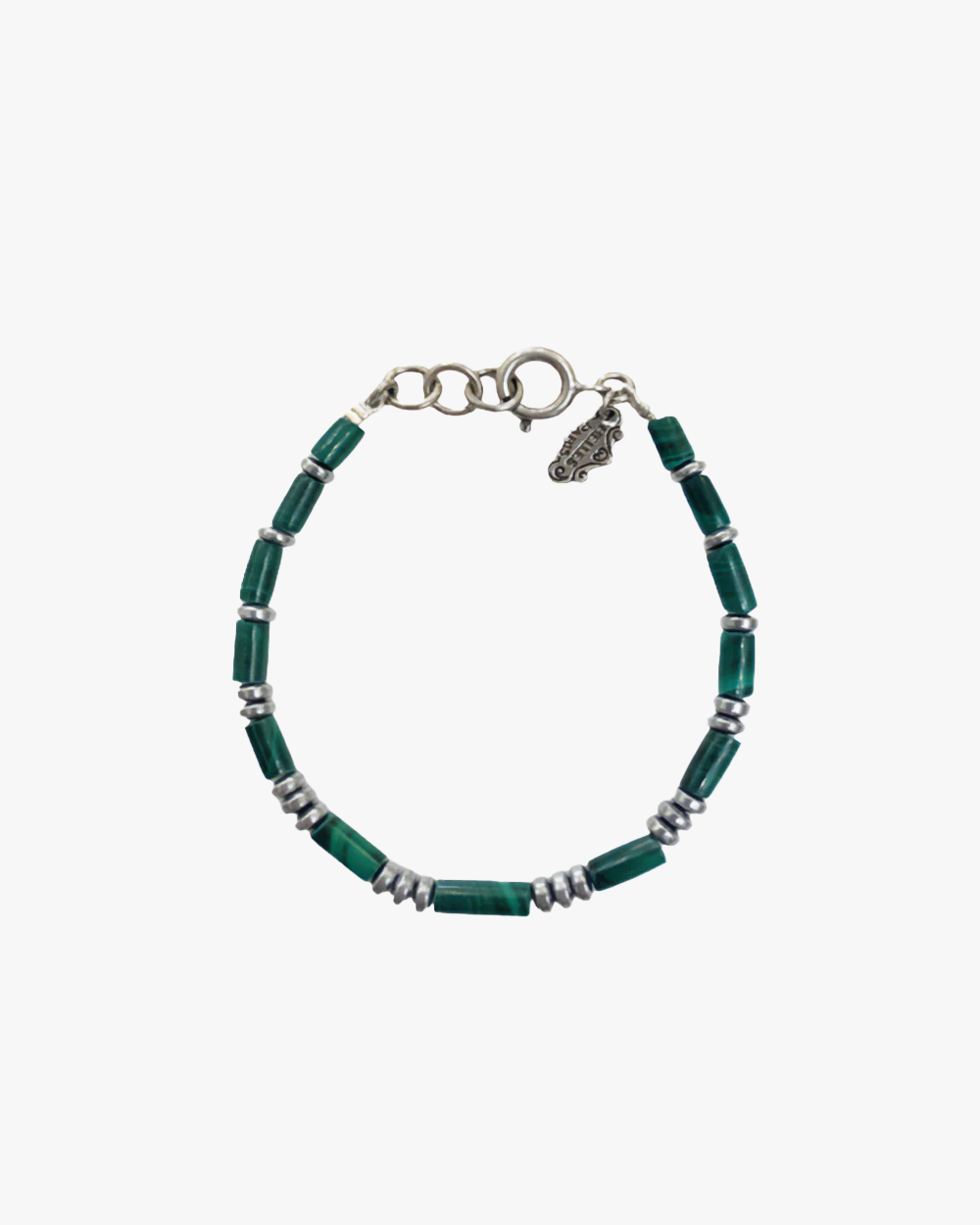 MALACHITE - HEMATITE BRACELET